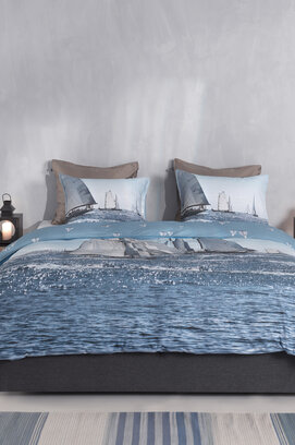 Zo! Home Regatta Dekbedovertrek 240x200/220 Blue
