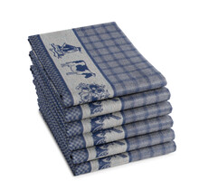 DDDDD Theedoek Dutchie 60x65 Blue