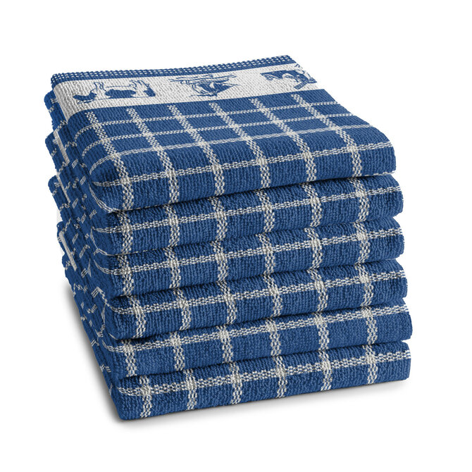 DDDDD Keukendoek Dutchie 50x55 Blue