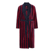 Ambassador Skagerak Navy/Red Stripe Heren Badjas 20295-25-M