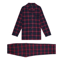 Ambassador Bergen Bordeaux/Black Heren Pyjama 95-5-L