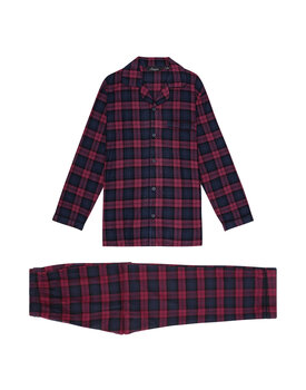 Ambassador Bergen Bordeaux/Black Heren Pyjama 95-5-M