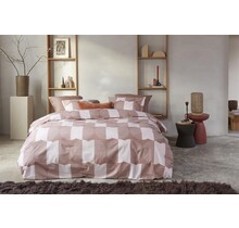 VTwonen dekbedovertrek Check Mate Terra 200x200/220