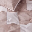 VT wonen VTwonen dekbedovertrek Check Mate Terra 200x200/220