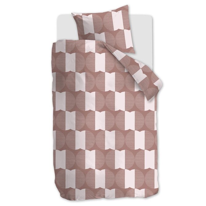 VTwonen dekbedovertrek Check Mate Terra 140x200/220 VTwonen dekbedovertrek Check Mate Terra 140x200/220