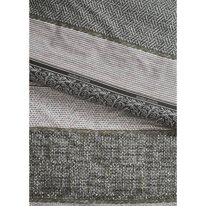 Riviera Maison Kussensloop  Chester Groen 60x70 cm