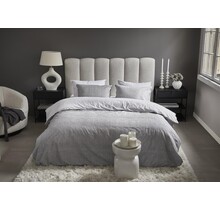 Riviera Maison Dekbedovertrek  Chevron Weave Grijs 260x200/220