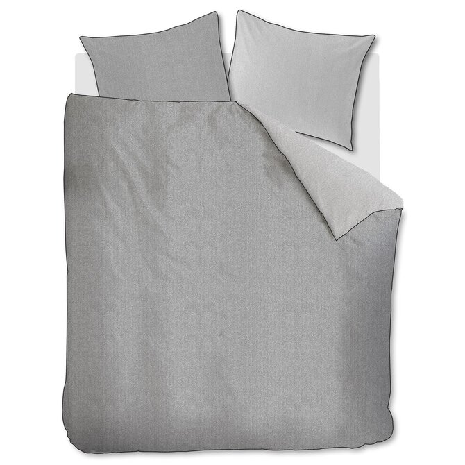 Riviera Maison Dekbedovertrek  Chevron Weave Grijs 260x200/220