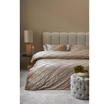 Riviera Maison Dekbedovertrek  Diamond Zand 140x200/220