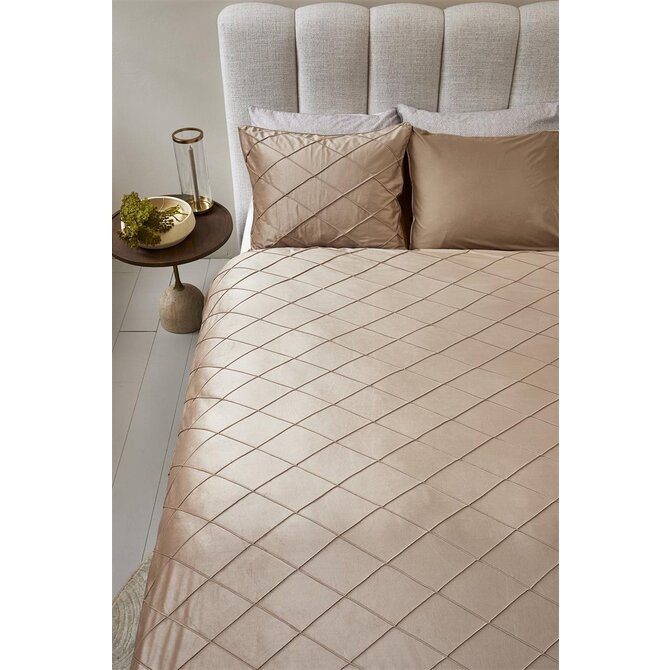 Riviera Maison Dekbedovertrek  Diamond Zand 140x200/220