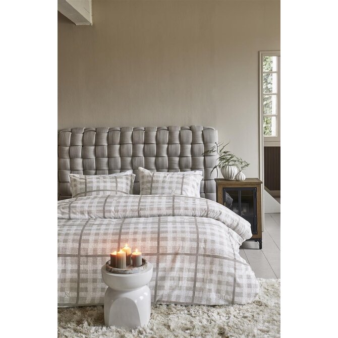 Riviera Maison Kussensloop  Brody Zand 60x70 cm