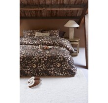 Riviera Maison Dekbedovertrek  Faded Fall Bruin 140x200/220
