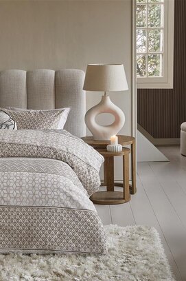 Riviera Maison Dekbedovertrek  Marley Zand 260x200/220