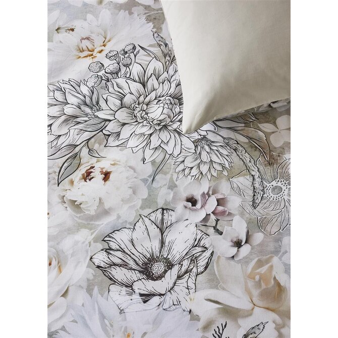 Riviera Maison Dekbedovertrek  Flourish Zand 260x200/220