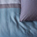 Kardol by Beddinghouse Kardol by Beddinghouse Dekbedovertrek Sashiko Blue Grey 140x200/220