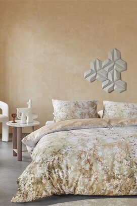 Kardol by Beddinghouse Dekbedovertrek Floresence Natural 240x200/220