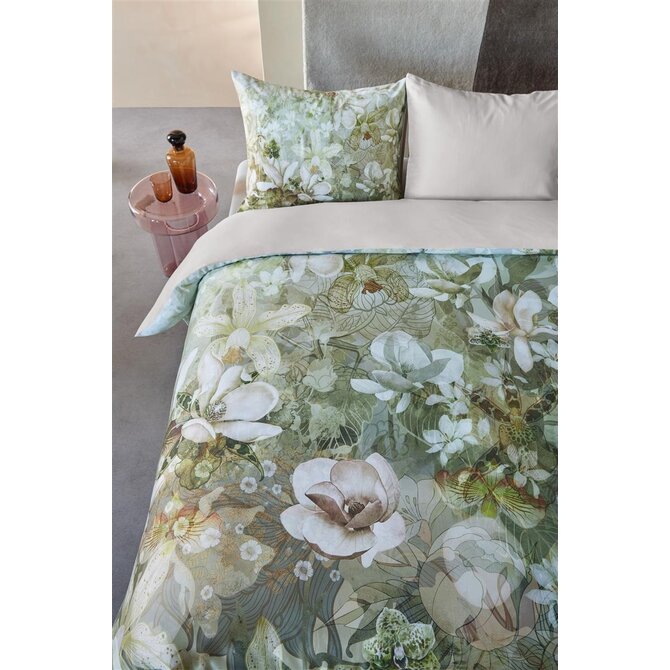 Kardol by Beddinghouse Dekbedovertrek Regenerate Green 140x200/220