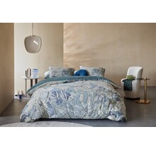 Kardol by Beddinghouse Dekbedovertrek Nobile Blue Grey 200x200/220