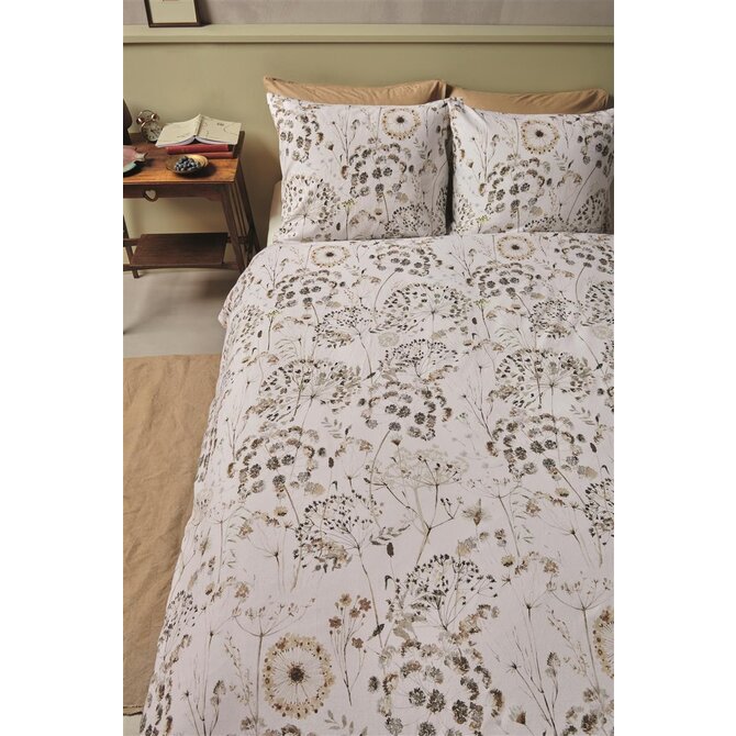 Ariadne at Home Dekbedovertrek Windy Gebroken wit 200x200/220 Ariadne at Home Dekbedovertrek Windy Gebroken wit 200x200/220