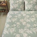 Ariadne at Home Ariadne at Home Dekbedovertrek Blooming Flowers Blauw Groen 200x200/220