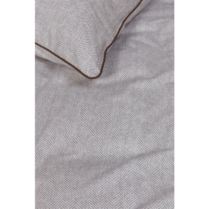 VTwonen dekbedovertrek Bolt Sand 240x200/220 VTwonen dekbedovertrek Bolt Sand 240x200/220