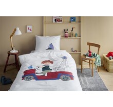 Beddinghouse x Fiep Amsterdam Dekbedovertrek Rondjes Rijden 140x200