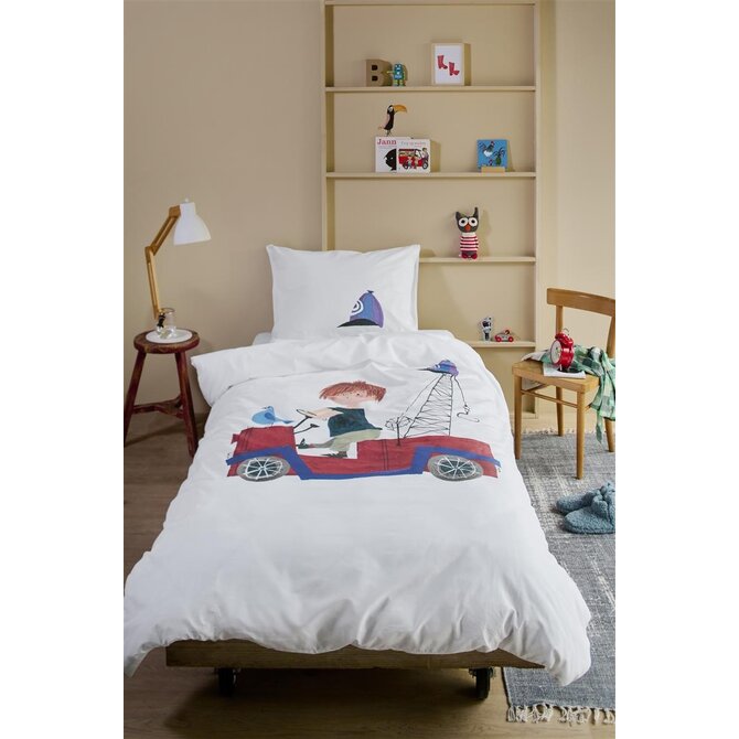 Beddinghouse x Fiep Amsterdam Dekbedovertrek Rondjes Rijden 140x200 Beddinghouse x Fiep Amsterdam Dekbedovertrek Rondjes Rijden 140x200