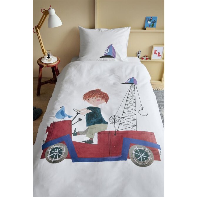 Beddinghouse x Fiep Amsterdam Dekbedovertrek Rondjes Rijden 140x200 Beddinghouse x Fiep Amsterdam Dekbedovertrek Rondjes Rijden 140x200