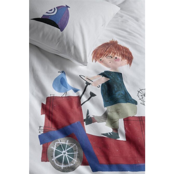 Beddinghouse x Fiep Amsterdam Dekbedovertrek Rondjes Rijden 140x200 Beddinghouse x Fiep Amsterdam Dekbedovertrek Rondjes Rijden 140x200