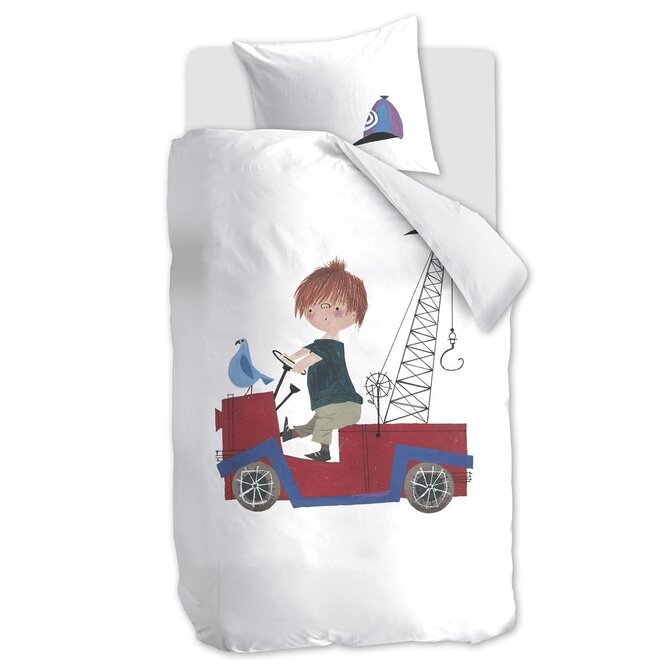 Beddinghouse x Fiep Amsterdam Dekbedovertrek Rondjes Rijden 140x200 Beddinghouse x Fiep Amsterdam Dekbedovertrek Rondjes Rijden 140x200