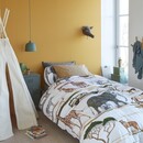 Beddinghouse Beddinghouse x Hanneke de Jager Jeep Safari dekbedovertrek Kids 100x135 Natural