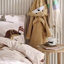 Beddinghouse Beddinghouse x Hanneke de Jager Kinderdekbedovertrek Hot Dogs Roze 120x150