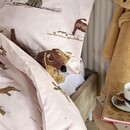 Beddinghouse Beddinghouse x Hanneke de Jager Kinderdekbedovertrek Hot Dogs Roze 120x150