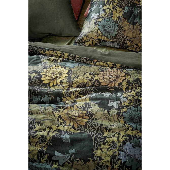 At Home by Beddinghouse Dekbedovertrek Eclectic Blauw Groen 200x200/220 At Home by Beddinghouse Dekbedovertrek Eclectic Blauw Groen 200x200/220