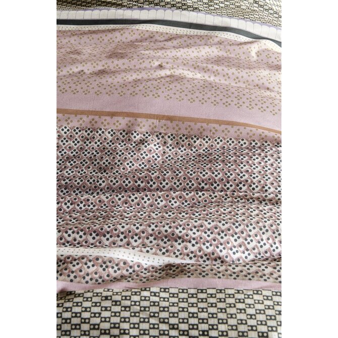 At Home by Beddinghouse Dekbedovertrek Combination Pastel 140x200/220 At Home by Beddinghouse Dekbedovertrek Combination Pastel 140x200/220