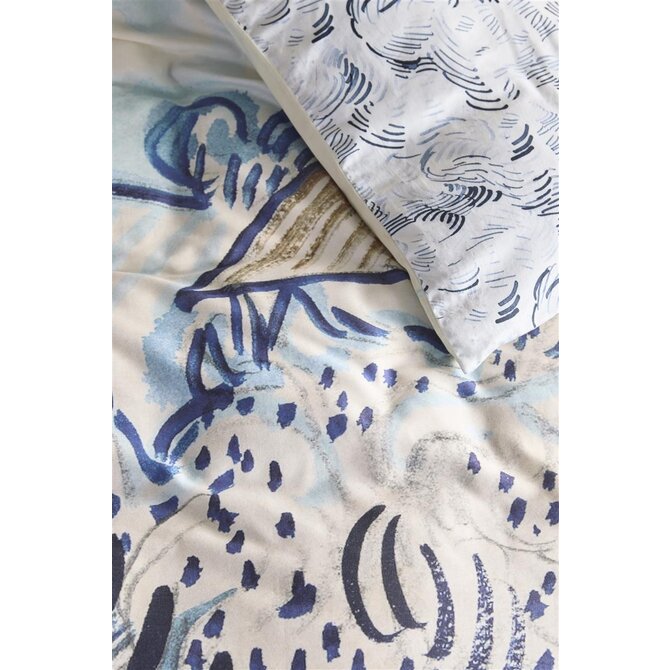 Beddinghouse x Van Gogh Museum Vieux Vignoble Dekbedovertrek Blauw 240x200/220 Beddinghouse x Van Gogh Museum Vieux Vignoble Dekbedovertrek Blauw 240x200/220