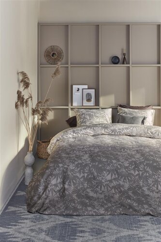 Beddinghouse Beddinghouse Dekbedovertrek Ellen Grey 240x200/220 afbeelding