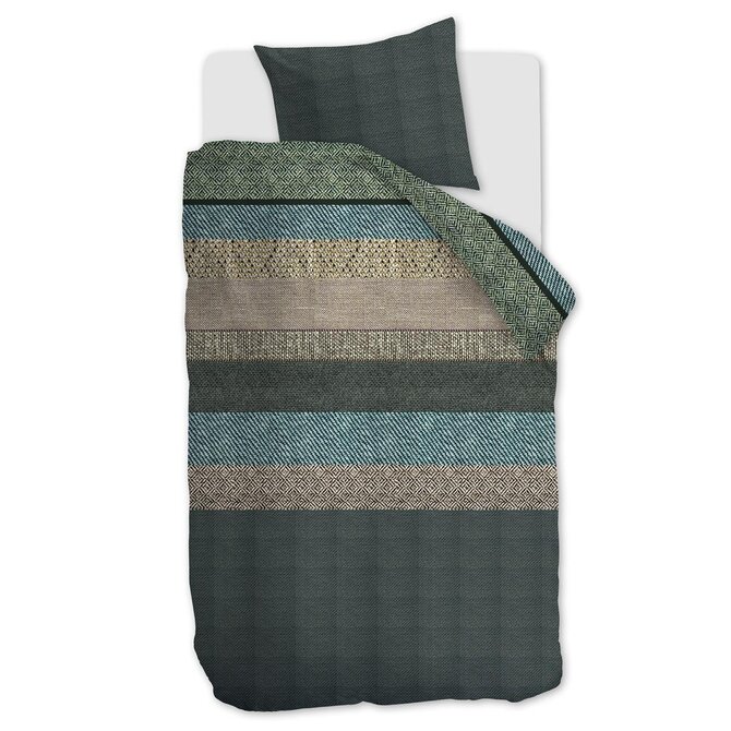 Beddinghouse Dekbedovertrek Enzo Green 260x200/220