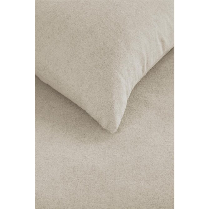 Beddinghouse Dekbedovertrek Frost Light Sand 200x200/220 Beddinghouse Dekbedovertrek Frost Light Sand 200x200/220