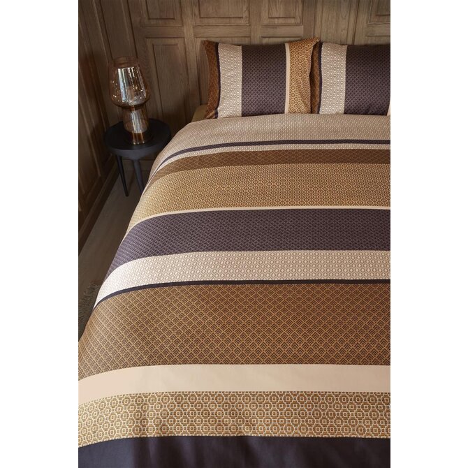 Beddinghouse Dekbedovertrek Marli Gold 240x200/220 Beddinghouse Dekbedovertrek Marli Gold 240x200/220