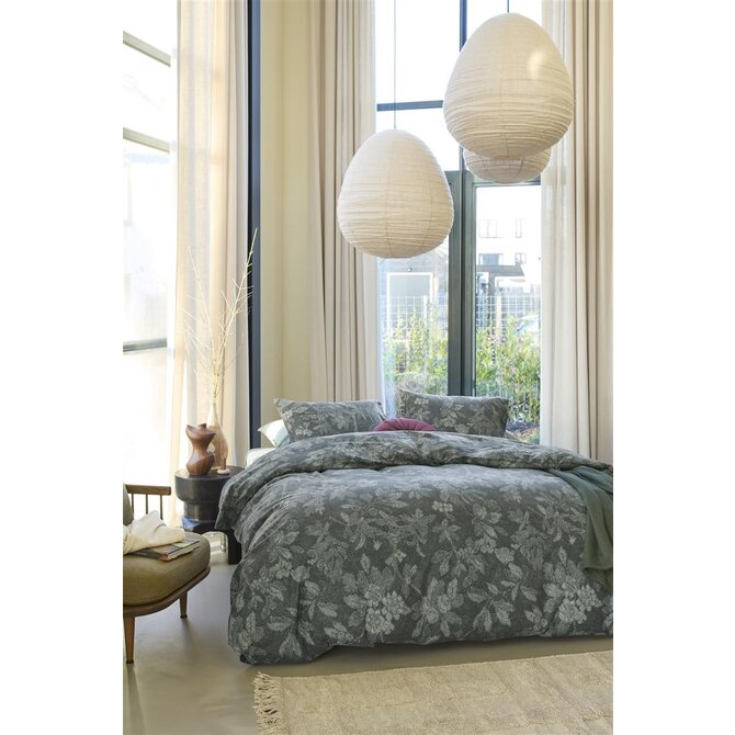 Beddinghouse Dekbedovertrek Mea Green 240x200/220 Beddinghouse Dekbedovertrek Mea Green 240x200/220