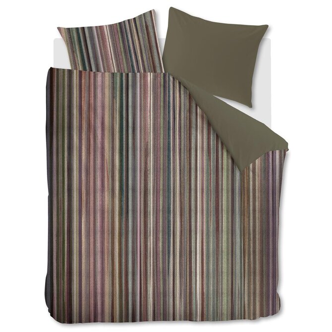 Beddinghouse Dekbedovertrek Roman Multi 200x200/220 Beddinghouse Dekbedovertrek Roman Multi 200x200/220