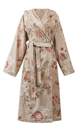 Pip Studio Secret Garden Bathrobe badjas Khaki XL