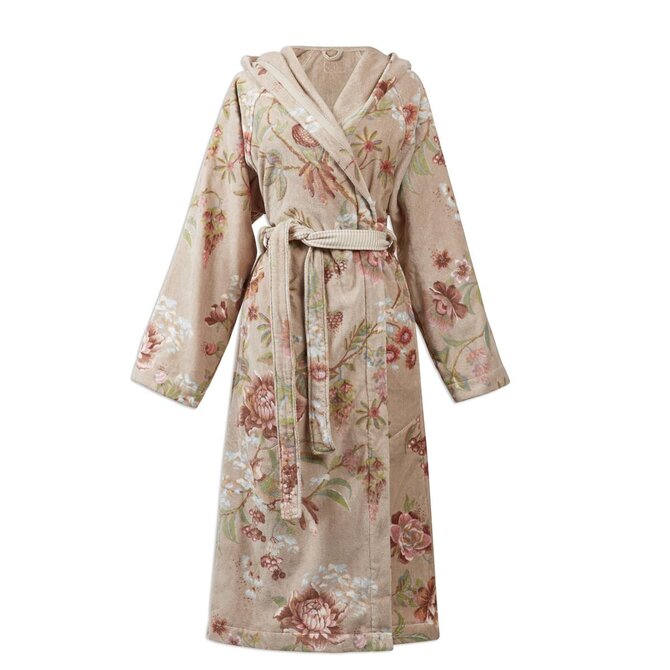 Pip Studio Secret Garden Bathrobe badjas Khaki M Pip Studio Secret Garden Bathrobe badjas Khaki M