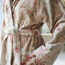 Pip Studio Pip Studio Secret Garden Bathrobe badjas Khaki XXL