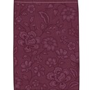 Pip Studio Pip Studio Jasmin Jacquard handdoek Donkerroze 55x100 cm