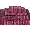 Pip Studio Pip Studio Geometric Print gastendoekje Donkerroze 30x50 cm