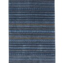 Pip Studio Pip Studio Geometric Print handdoek Donkerblauw 55x100 cm