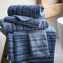 Pip Studio Pip Studio Geometric Print gastendoekje Donkerblauw 30x50 cm