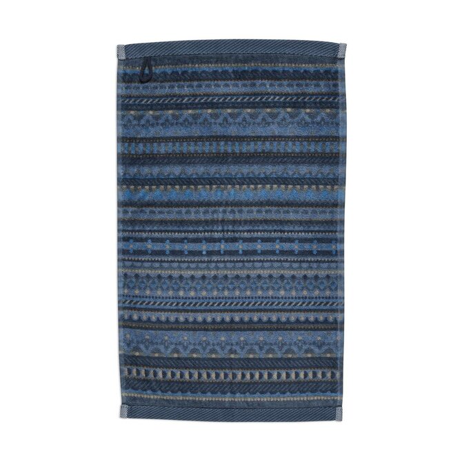 Pip Studio Geometric Print gastendoekje Donkerblauw 30x50 cm Pip Studio Geometric Print gastendoekje Donkerblauw 30x50 cm